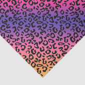 Rainbow Leopard Print - glatte Mischung Seidenpapier (Ausschnitt)