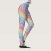 Rainbow Leopard Print Leggings | Bold Colorful (Rechts)