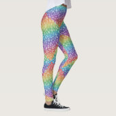 Rainbow Leopard Print Leggings | Bold Colorful (Rechts)