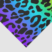 Rainbow Leopard Print Seidenpapier (Ausschnitt)