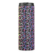 Rainbow Leopard Print Thermosbecher (Rückseite)