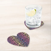 Rainbow Leopard Print Untersetzer (Vor Ort)