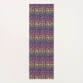 Rainbow Leopard Print Yogamatte (Rückseite)