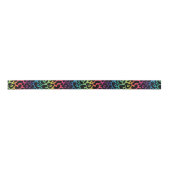 Rainbow Leopard Ribbon Satinband (Vorderseite)