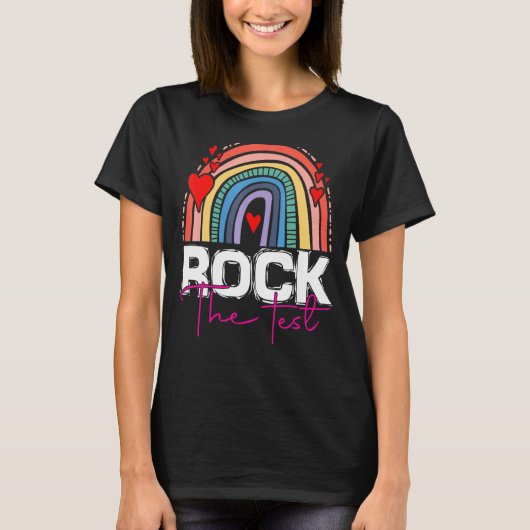 Rainbow-Leopard-Tes an den Testtagen T-Shirt (Vorderseite)
