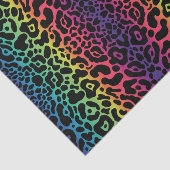 Rainbow Leopard Tissue Paper Seidenpapier (Ausschnitt)