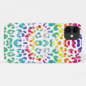 Rainbow-Leoparden Case-Mate iPhone Hülle (Rückseite (Horizontal))