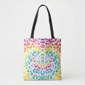 Rainbow-Leoparden Tasche (Vorderseite)
