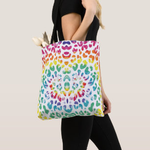 Rainbow-Leoparden Tasche