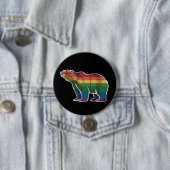 Rainbow Lesbian LGBT Gay Pride Button (Beispiel)