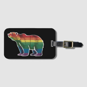 Rainbow Lesbian LGBT Gay Pride Gepäckanhänger