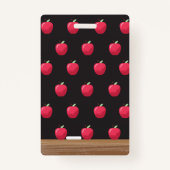 Rainbow Letters Chalkboard Vertical Hall Pass Ausweis (Rückseite)