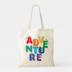 Rainbow Letters Tragetasche