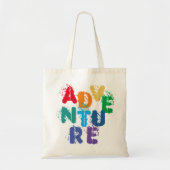 Rainbow Letters Tragetasche (Vorne)