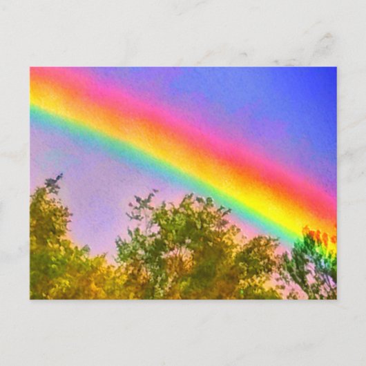 RAINBOW LG Postkarte (Vorderseite)