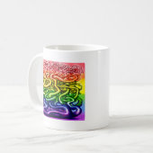 Rainbow LGBQT Kaffeetasse (Vorderseite Links)