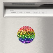 Rainbow LGBQT Magnet (In Situ (Geschirrspüler))