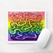 Rainbow LGBQT Mousepad (Mit Mouse)