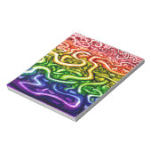 Rainbow LGBQT Notizblock (Rotiert)