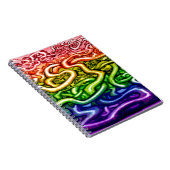 Rainbow LGBQT Notizblock (Rechte Seite)