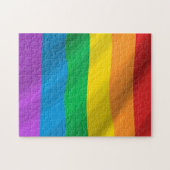 Rainbow LGBT Flag Jigsaw Puzzle - Pride Puzzle (Horizontal)