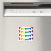 Rainbow LGBT-Flaggenmagnet Magnet (In Situ (Geschirrspüler))