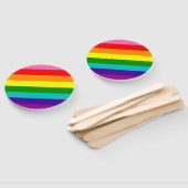 Rainbow LGBT Gay Fan Set Fächer (Non-assembled)