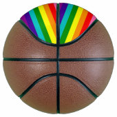 Rainbow LGBT Gay Flag Basketball (Rechts)