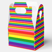 Rainbow LGBT Gay Flag - Box Geschenkschachtel (Geöffnet)