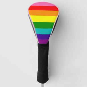 Rainbow LGBT Gay Flag Golf Head Cover Headcover