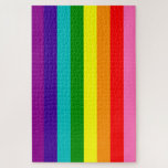 Rainbow LGBT Gay Flag Puzzle<br><div class="desc">Rainbow LGBT Gay Flag Puzzle</div>