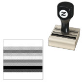 Rainbow LGBT Gay Flag Wood Art Briefmarke Gummistempel (Stempel)