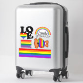 Rainbow LGBT Gay Pride Collection Aufkleber (Koffer)