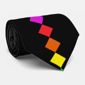 Rainbow LGBT Gay Pride Diversity CricketDiane Krawatte (Gerollt)