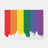 Rainbow LGBT Gay Pride Fußmatte (Vorderseite)