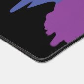 Rainbow LGBT Gay Pride Personalisiert Schreibtischunterlage (Ecke)