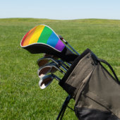 Rainbow LGBT Golf Headcover (In SItu)