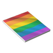 Rainbow LGBT Notizblock (angewinkelt)