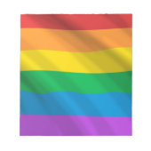 Rainbow LGBT Notizblock (Vorderseite)