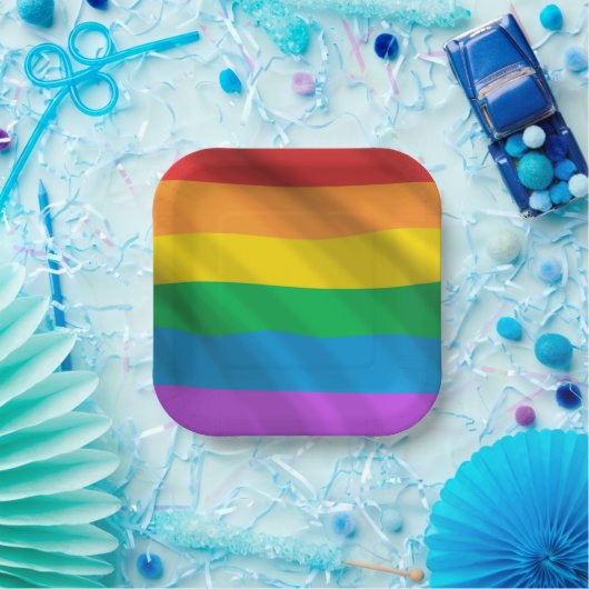Rainbow LGBT Pappteller (Party)