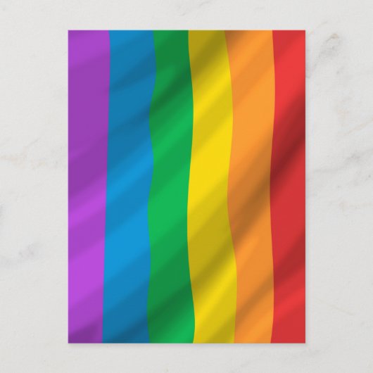 Rainbow LGBT Postkarte (Vorderseite)