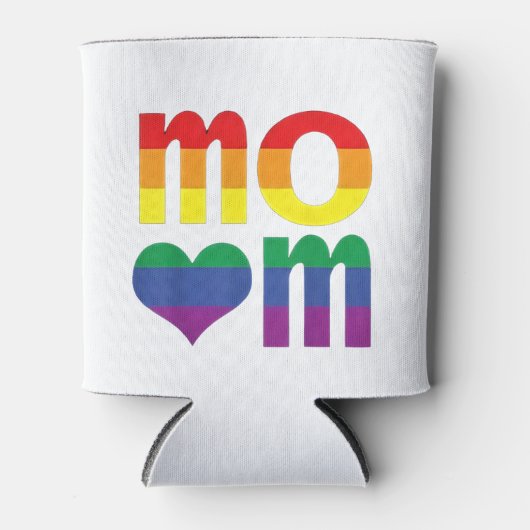 Rainbow LGBT Pride Monat Muttertag LGBT Dosenkühler (Vorderseite)