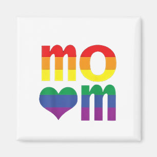 Rainbow LGBT Pride Monat Muttertag LGBT Magnet