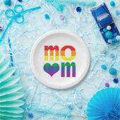 Rainbow LGBT Pride Monat Muttertag LGBT Pappteller (Party)