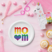 Rainbow LGBT Pride Monat Muttertag LGBT Pappteller (Party)