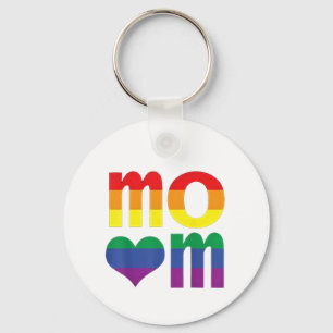 Rainbow LGBT Pride Monat Muttertag LGBT Schlüsselanhänger