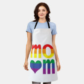 Rainbow LGBT Pride Monat Muttertag LGBT Schürze (Getragen)
