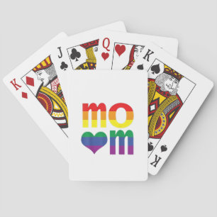 Rainbow LGBT Pride Monat Muttertag LGBT Spielkarten