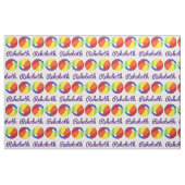 Rainbow LGBT Pride RehoBeide Beach DE Beach Ball Stoff (Fat Quarter (45,7 x 55,9 cm))