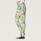 Rainbow LGBT Princess Unicorn Leggings (Links)